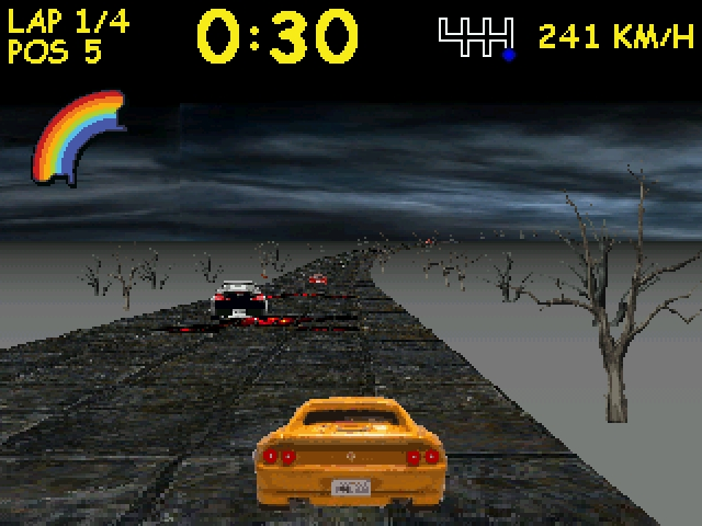 Racer atari screenshot